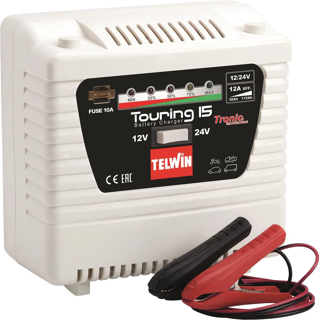 CARGADOR BATERIAS TOURING 15 12/24V
